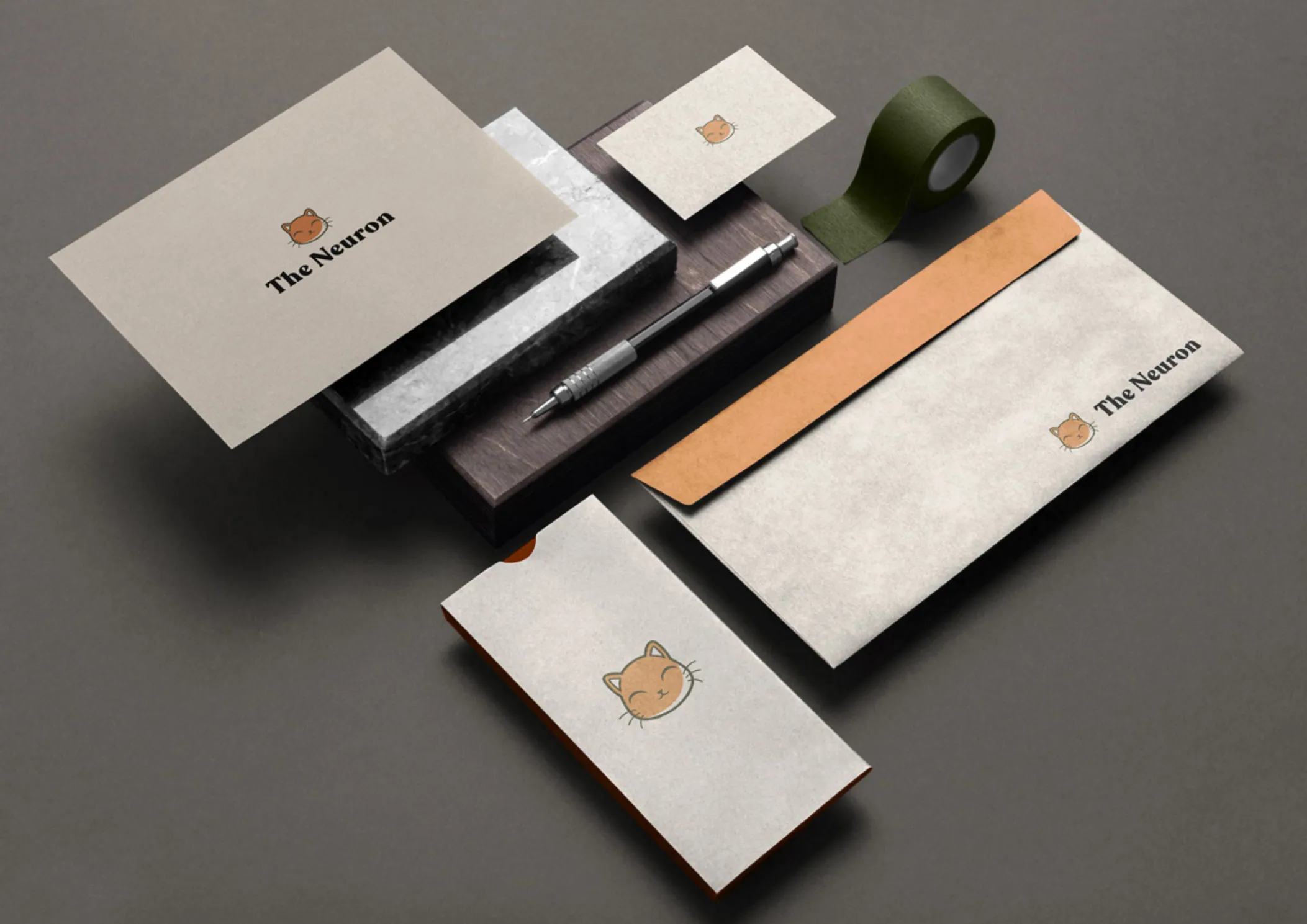 The Neuron brand identity 1
